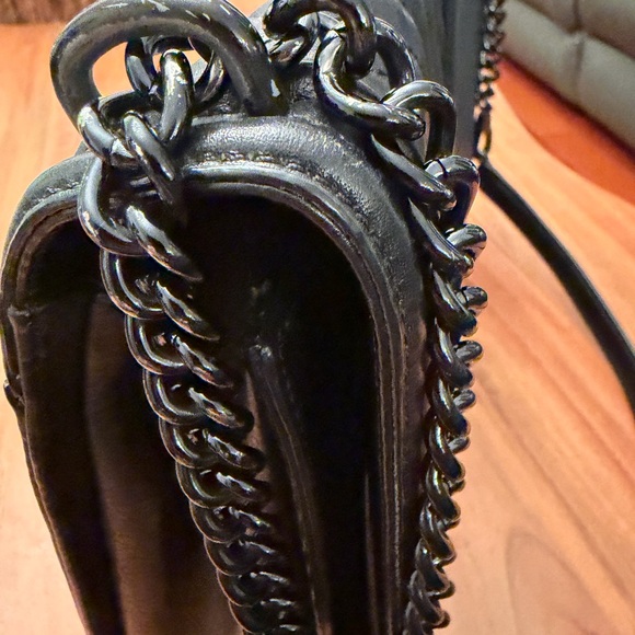 Rebecca Minkoff Chevron Quilted Jumbo Love Crossbody – Black “NWT - minor wear” - Picture 11 of 15